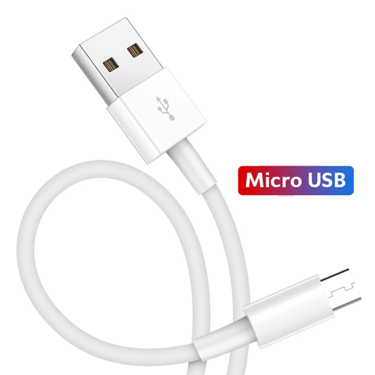 كابل بيانات 2 في 1 USB إلى Micro USB + شاحن سريع عالمي 30 واط QC 3.0 USB + منفذي USB 2.0 بتيار 2.4 أمبير لهواتف المحمول والأجهزة اللوحية وأجهزة الكمبيوتر، مجموعة شاحن سفر، قابس أوروبي، مع كابل Micro USB، قابس أوروبي