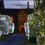 4x6m 672 LEDs Waterproof Fishing Net Lights Curtain String Lights Fairy Wedding Party Holiday Decoration Lamps 220V, EU Plug