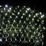 4x6m 672 LEDs Waterproof Fishing Net Lights Curtain String Lights Fairy Wedding Party Holiday Decoration Lamps 220V, EU Plug