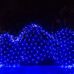 4x6m 672 LEDs Waterproof Fishing Net Lights Curtain String Lights Fairy Wedding Party Holiday Decoration Lamps 220V, EU Plug