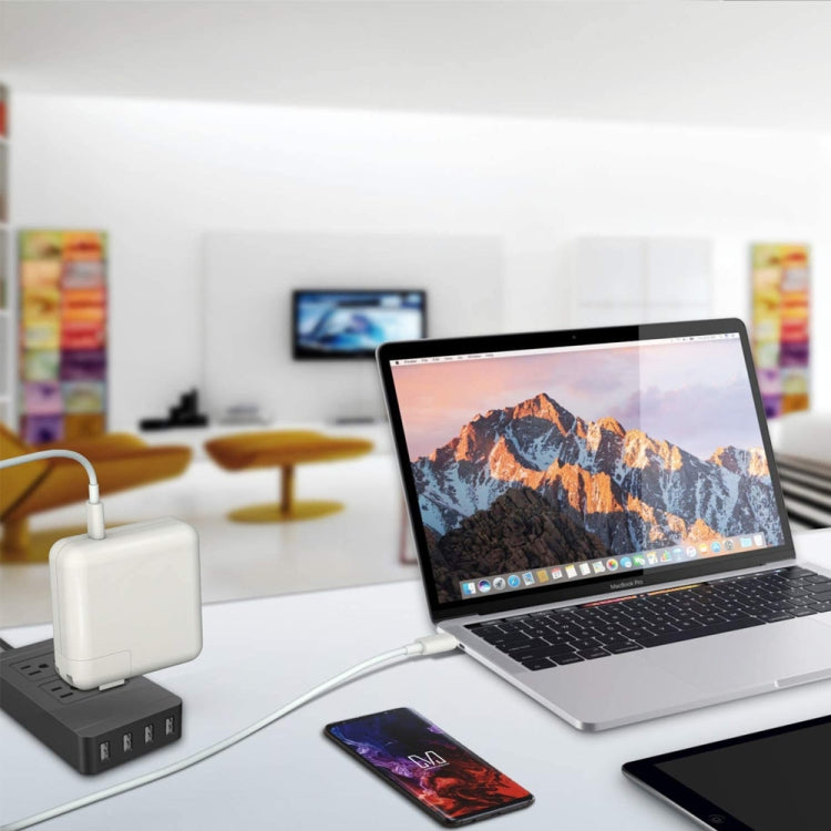 شاحن سفر 2 في 1 PD3.0 بقوة 30 واط USB-C / Type-C مع قدم قابلة للفصل + مجموعة كابل بيانات شحن سريع PD3.0 3A USB-C / Type-C إلى USB-C / Type-C، طول الكابل: 1م، قابس الاتحاد الأوروبي، 1م قابس الاتحاد الأوروبي