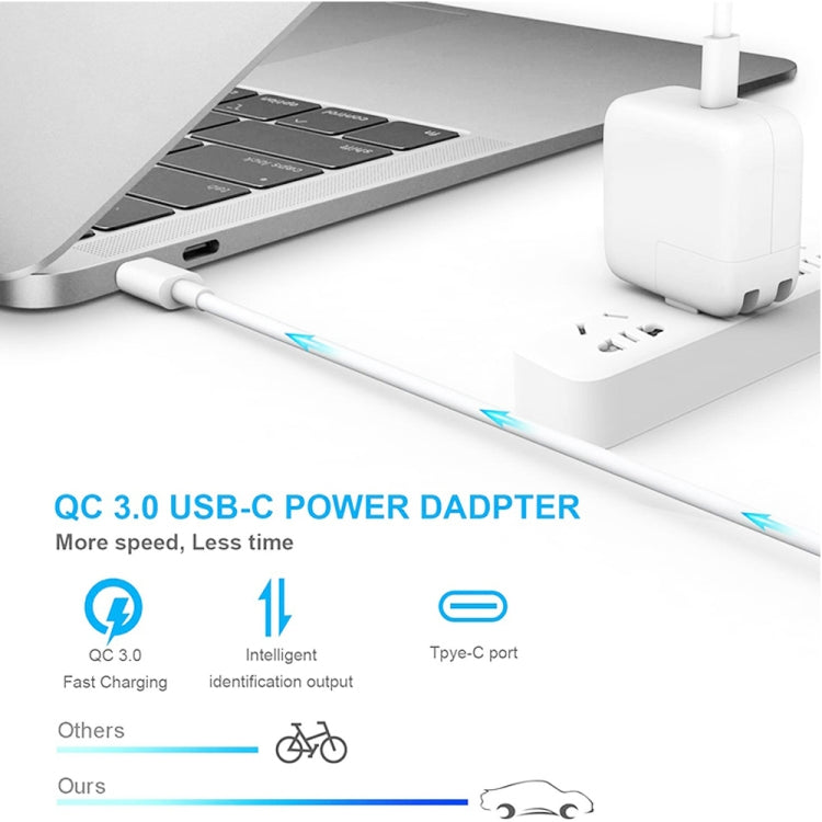 شاحن سفر 2 في 1 PD 30 واط USB-C / Type-C + مجموعة كابل بيانات شحن سريع 3A PD 3.0 USB-C / Type-C إلى USB-C / Type-C، طول الكابل: 2م، قابس أستراليا، 2م قابس أستراليا