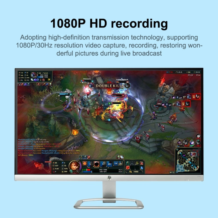 بطاقة التقاط فيديو HDMI بدقة HD 1080P 4K، HDMI إلى USB 2.0 صندوق التقاط الفيديو
