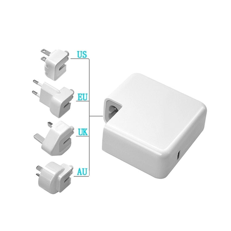 محول طاقة لابتوب PD USB-C / Type-C بقوة 96 واط PD-96W لماك بوك برو 16 بوصة (A2141)، قابس الاتحاد الأوروبي، قابس الولايات المتحدة، قابس المملكة المتحدة، قابس أستراليا