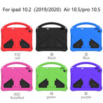 EVA Flat Anti Falling Protective Case Shell with Holder, For iPad 10.2 2021 / 2020 / 2019