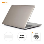 مجموعة ENKAY 3 في 1: غطاء حماية شفاف للابتوب + فيلم لوحة مفاتيح TPU نسخة الاتحاد الأوروبي + مجموعة سدادات مضادة للغبار لماك بوك برو 13.3 بوصة A1708 (بدون شريط اللمس)، لماك بوك برو 13.3 بوصة A1708 (بدون شريط اللمس)