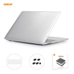 مجموعة ENKAY 3 في 1: غطاء حماية شفاف للابتوب + فيلم لوحة مفاتيح TPU نسخة الاتحاد الأوروبي + مجموعة سدادات مضادة للغبار لماك بوك برو 13.3 بوصة A1708 (بدون شريط اللمس)، لماك بوك برو 13.3 بوصة A1708 (بدون شريط اللمس)