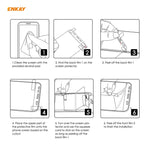 5 PCS ENKAY Hat-Prince 0.1mm 3D Full Screen Protector Explosion-proof Hydrogel Film, For iPhone 12 mini, For iPhone 12 / 12 Pro, For iPhone 12 Pro Max