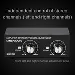 B050  Passive Speaker Volume Adjustment Controller,  Left And Right Channel Independent Volume Adjustment, 150W Per Channel, B050