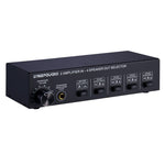 B032 2-in 4-out Power Amplifier Sound Switcher Speaker  Lossless Sound Quality 300W Per Channel Switch Distributor Comparator with Headset Monitoring Function / Audio Input, B032