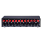 B032 2-in 4-out Power Amplifier Sound Switcher Speaker  Lossless Sound Quality 300W Per Channel Switch Distributor Comparator with Headset Monitoring Function / Audio Input, B032