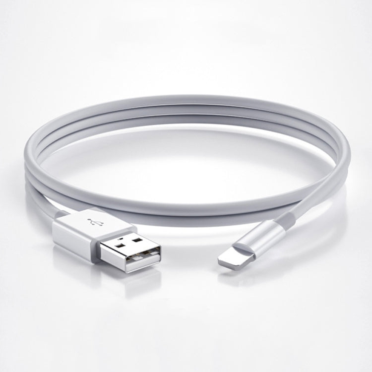 XJ-51 كابل شحن سريع USB 3A إلى 8 دبابيس لسلسلة iPhone 12، الطول: 1م، 1م