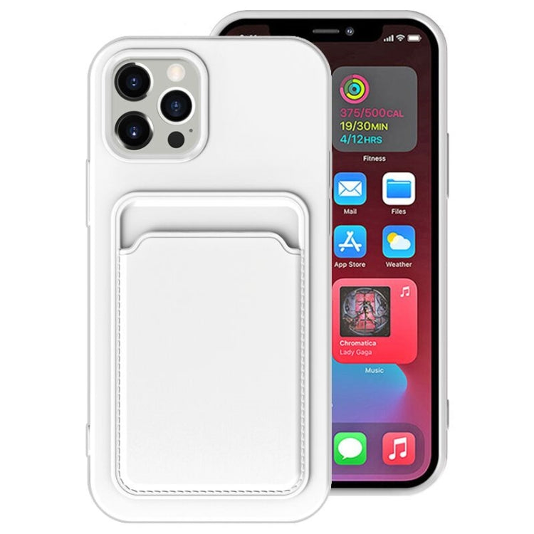 TPU + Flannel Lining Shockproof  Case with Card Slots, For iPhone 11, For iPhone 11 Pro