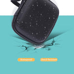 JD-275178 EVA Hard Case Travel Protective Carrying Storage Bag for JBL GO / JBL GO 2, Storage Bag Black, Storage Bag Black + Red