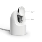 Retro Round Base Silicone Bracket For Apple Watch