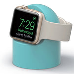 Retro Round Base Silicone Bracket For Apple Watch