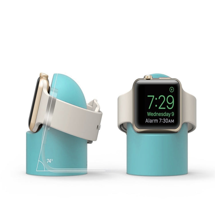 Retro Round Base Silicone Bracket For Apple Watch