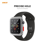 ENKAY Hat-prince Full Coverage TPU Case + Tempered Glass Protector for Apple Watch Series 6 / 5 / 4 / SE 44mm, For Apple Watch Series 6 / 5 / 4 / SE 44mm