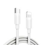 PD 20W PD 3.0 Travel Fast Charger Power Adapter with USB-C / Type-C to 8 Pin Fast Charge Data Cable, AU Plug