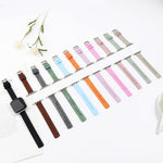 Woven Canvas Nylon Wrist Strap Watch Band, For Series 7 41mm / 6 & SE & 5 & 4 40mm / 3 & 2 & 1 38mm, For Series 7 45mm / 6 & SE & 5 & 4 44mm / 3 & 2 & 1 42mm