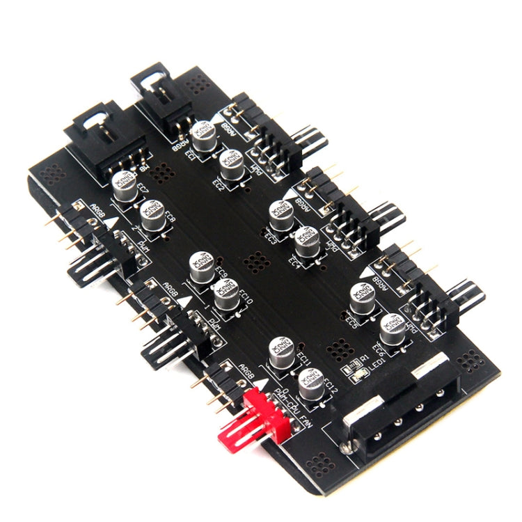 موسع محور PWM / ARGB من 1 إلى 6 بواجهة IDE، 1 إلى 6