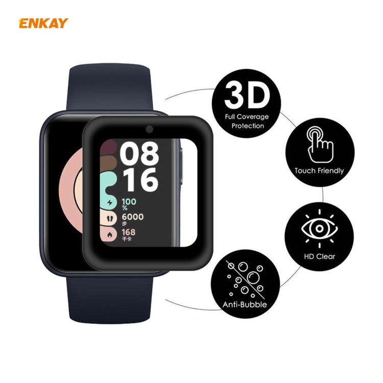 2 PCS ENKAY Hat-Prince 3D Full Screen Soft PC Edge + PMMA HD Screen Protector Film, For Redmi Watch (2 PCS), For Huawei B6 (2 PCS), For Venu 2 / Vivoactive 4 45mm (2 PCS), For Garmin Venu 2S / Vivoactive 4S 40mm (2 PCS)                                 ...