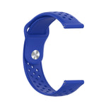 For Samsung Galaxy S3 / Galaxy Watch 46mm Vent Hole Silicone Watch Strap