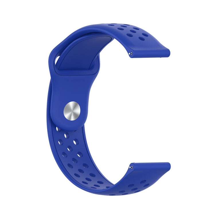 For Samsung Galaxy S3 / Galaxy Watch 46mm Vent Hole Silicone Watch Strap