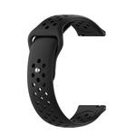 For Samsung Galaxy S3 / Galaxy Watch 46mm Vent Hole Silicone Watch Strap