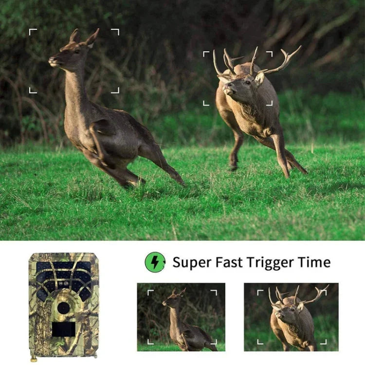 PR300A Tracking Camera 720P 120 Degree Wide Angle Infrared Night Vision Wildlife Video Thermal Camera, PR300A