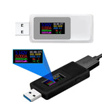 جهاز اختبار USB Keweisi KWS-MX19 كاشف التيار والجهد DC 4V-30V 0-5A، KWS-MX19
