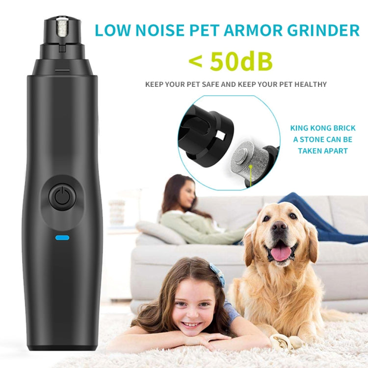 Electric Dog Cat Nail Polisher Portable Nail Clipper File Kit Pet Paw Tools, Nail Clipper