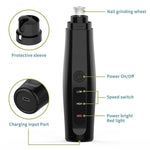 Electric Dog Nail Grinder USB Rechargeable Pet Painless Nail Clipper, Nail Grinder