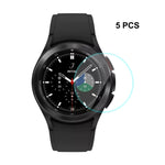 For Samsung Galaxy Watch4 Classic 46mm ENKAY Hat-Prince 0.2mm 9H 2.15D Curved Edge Tempered Glass Screen Protector Watch Film, 1 PCS, 2 PCS, 5 PCS, 10 PCS