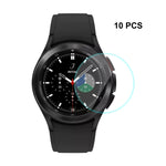 For Samsung Galaxy Watch4 Classic 42mm ENKAY Hat-Prince 0.2mm 9H 2.15D Curved Edge Tempered Glass Screen Protector Watch Film, 1 PCS, 2 PCS, 5 PCS, 10 PCS