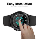 For Samsung Galaxy Watch4 Classic 42mm ENKAY Hat-Prince Crystal Screen Protector Anti-scratch Watch Film, 1 PCS, 2 PCS