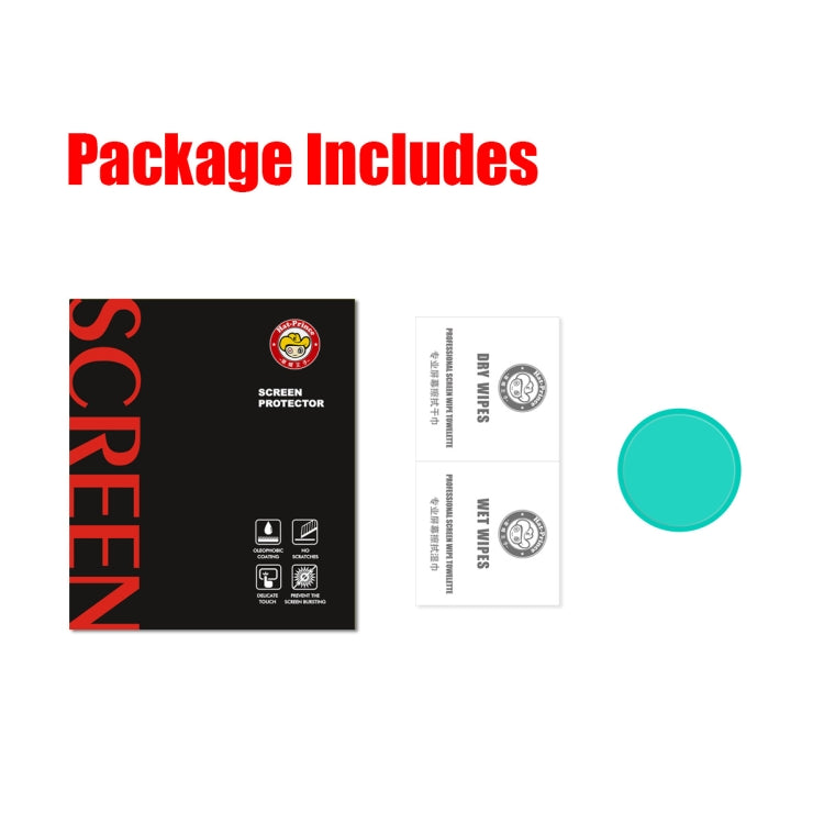 ENKAY Hat-Prince Kristall-Displayschutzfolie für Samsung Galaxy Watch4 44 mm, kratzfest, 1 Stück, 2 Stück