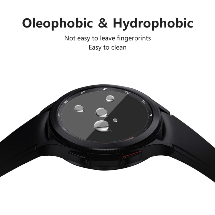 For Samsung Galaxy Watch4 Classic 46mm ENKAY Hat-Prince Full Screen Coverage Without Warping Edge TPU Soft Film, 1 PC, 2 PCS