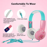 KID101 Portable Cute Children Learning Wired Headphone