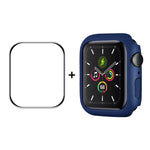 ENKAY Hat-Prince PC Frame + Full Coverage PMMA HD Screen Protector Film for Apple Watch Series 9 / 8 / 7 41mm