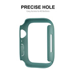ENKAY Hat-Prince PC Frame + Full Coverage PMMA HD Screen Protector Film for Apple Watch Series 7 45mm