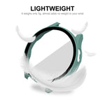 ENKAY Hat-Prince Full Coverage PC Frame + Tempered Glass Protector Composite Case for Samsung Galaxy Watch4 40mm