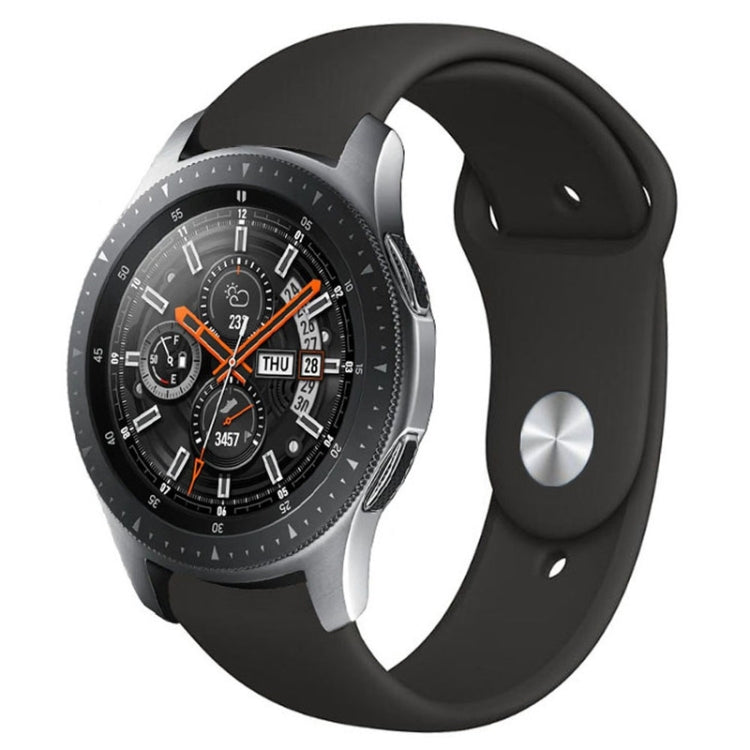 Monochrome Silicone Strap for Apply Samsung Galaxy Watch Active 20mm