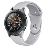 Monochrome Silicone Strap for Apply Samsung Galaxy Watch Active 20mm