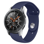 Monochrome Silicone Strap for Apply Samsung Galaxy Watch Active 20mm