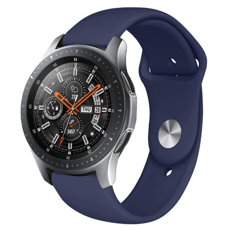 Monochrome Silicone Strap for Apply Samsung Galaxy Watch Active 20mm