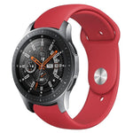 Monochrome Silicone Strap for Apply Samsung Galaxy Watch Active 20mm