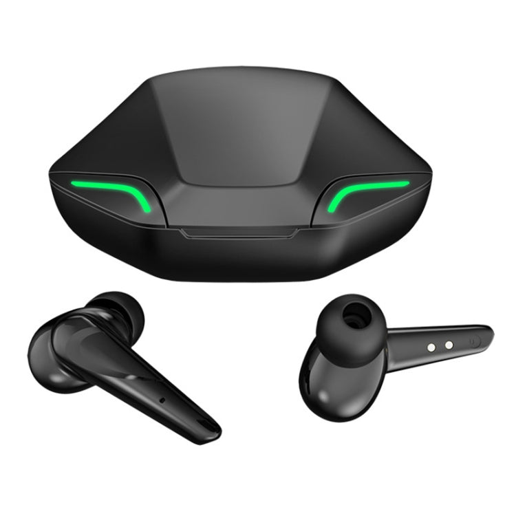 TWS-G11 Bluetooth 5.0 Low Latency TWS Stereo Gaming Earphone with Cool LED
