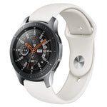 Monochrome Silicone Strap for Apply Samsung Galaxy Watch Active 22mm