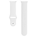Monochrome Silicone Strap for Apply Samsung Galaxy Watch Active 22mm